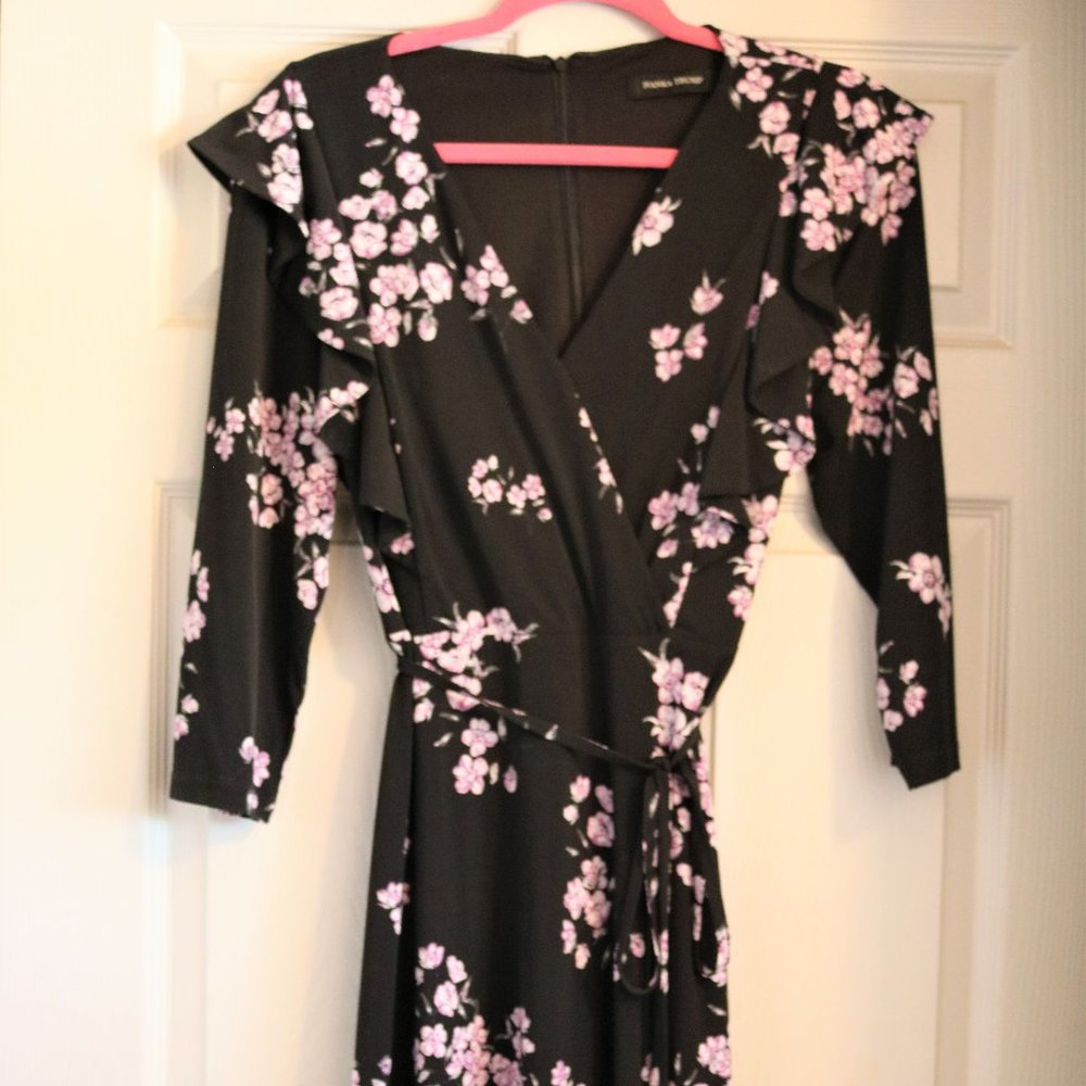 A line Black Ivanka Trump Dress